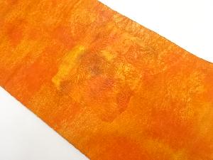 動物更紗模様織り出し名古屋帯